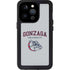 Gonzaga University Collegiate Text iPhone 15 Pro Waterproof Case